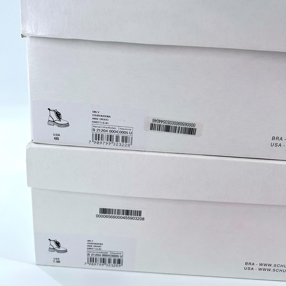 SCHUTZ Orly Combat Boot Sweet Lilac size 7.5 B NWB - Picture 11 of 12